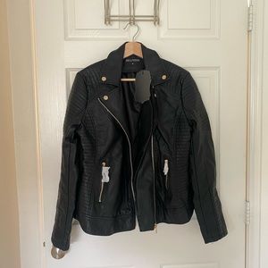 NEW Bellivera Faux Leather Jacket